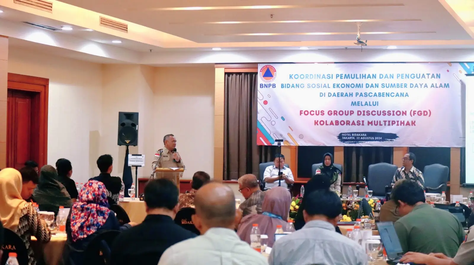 BNPB Gelar Focus Group Discussion Kolaborasi Multipihak Dalam Pemulihan Pasca Bencana